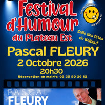 Festival d’humour du plateau Est avec Pascal Fleury