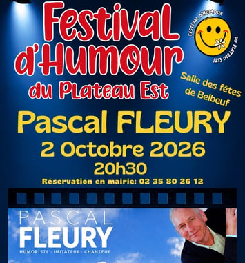Festival d’humour du plateau Est avec Pascal Fleury