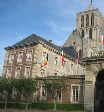 Visite guidée flash de l'hôtel de ville en restauration