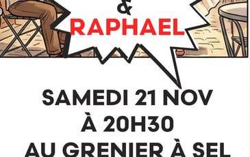 Nell et Raphael : la comédie qui fait du bien !