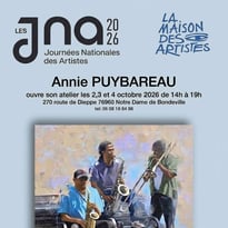 Journées Nationales des Artistes : atelier d'Annie Puybareau