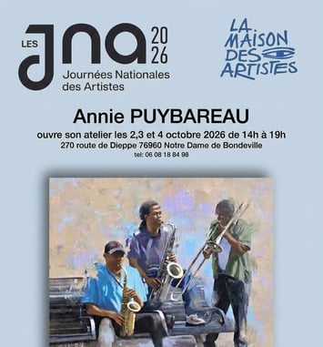Journées Nationales des Artistes : atelier d'Annie Puybareau