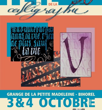 Fête de la Calligraphie - L'Esperluette a 30 ans !