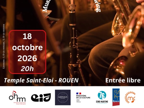 Orchestre d’Harmonie de Rouen Métropole et Big Band de l’EIJ