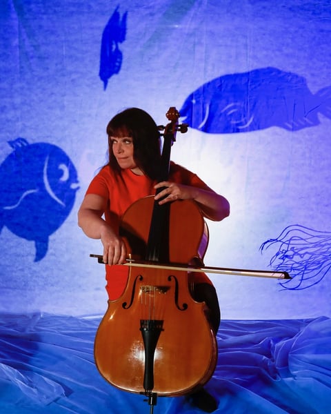 Spectacle "Bleue Fantaisie", de la Compagnie Métalepse