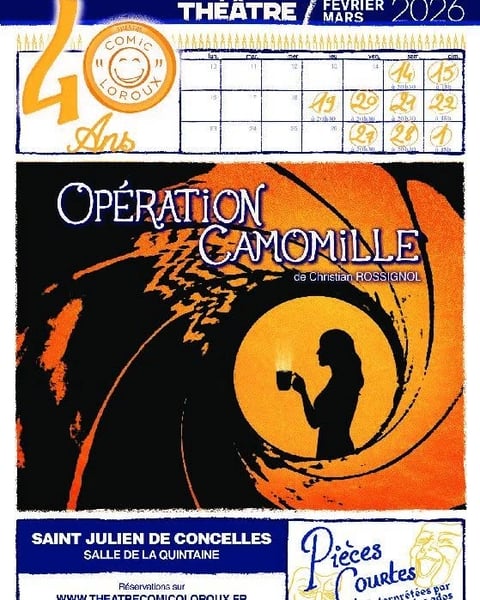 Théâtre : Opération camomille
