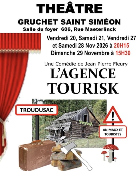 Théâtre "L'agence Tourisk"