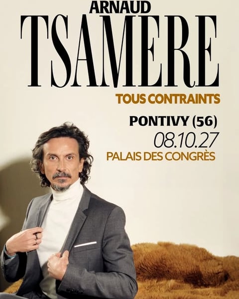 Spectacle d’Arnaud Tsamere – Tous contraints
