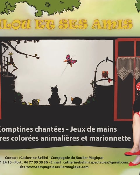 Dans la ferme de Pilou de la Compagnie du Soulier magique