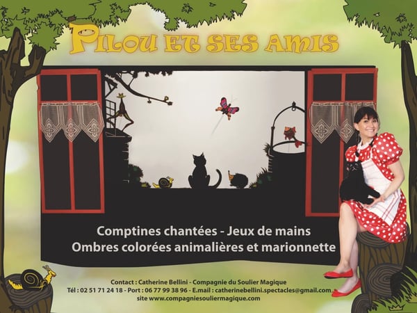 Dans la ferme de Pilou de la Compagnie du Soulier magique
