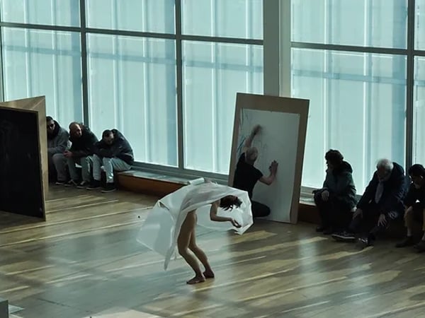 Spectacle de danse, Horizon - Compagnie Du Vivant Sous Les Plis