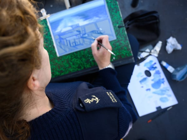 Galerie l'Art des Marines - Escales exotiques - Exposition de Marie Détrée