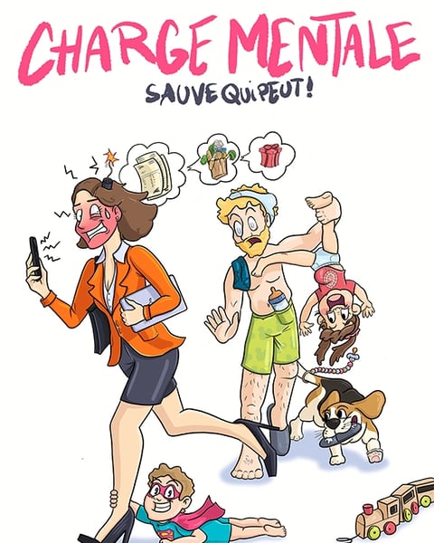 [Théâtre] Charge mentale, Sauve qui peut!