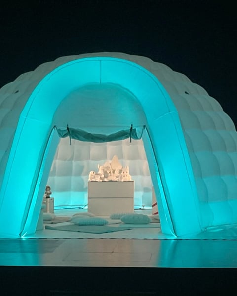 Spectacle "Dans mon igloo"  de la Compagnie ça s'peut pas
