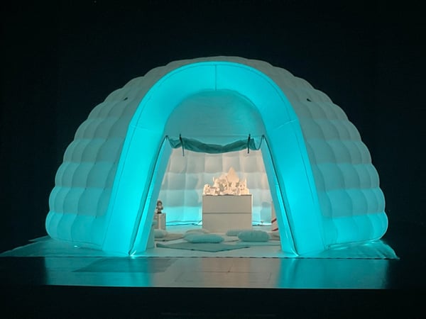 Spectacle "Dans mon igloo"  de la Compagnie ça s'peut pas