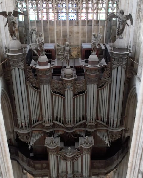 Les concerts d'orgue à l’abbatiale Saint-Ouen