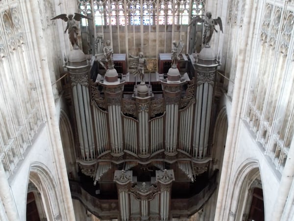 Les concerts d'orgue à l’abbatiale Saint-Ouen