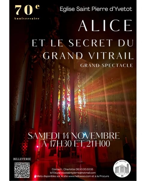 Spectacle - Alice et le secret du grand vitrail