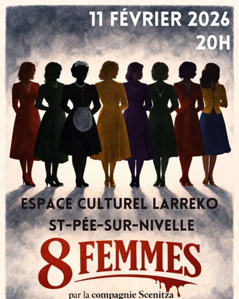 8 femmes