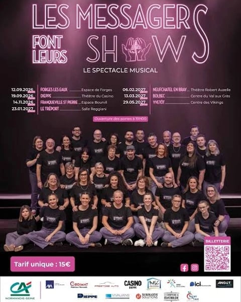 Spectacle musical – Les messagers font leurs shows