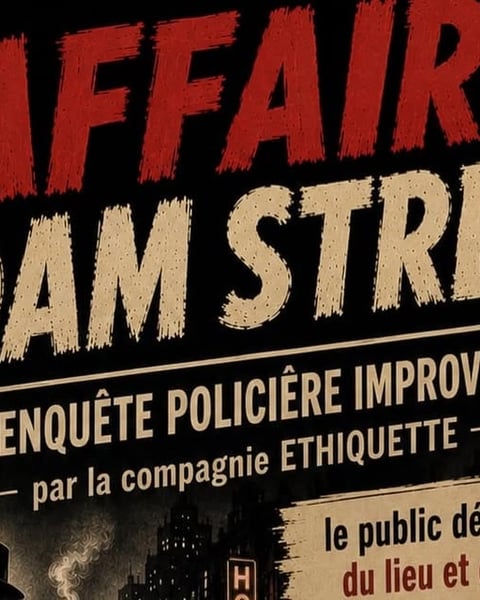 Théâtre : L’Affaire Tadam Street