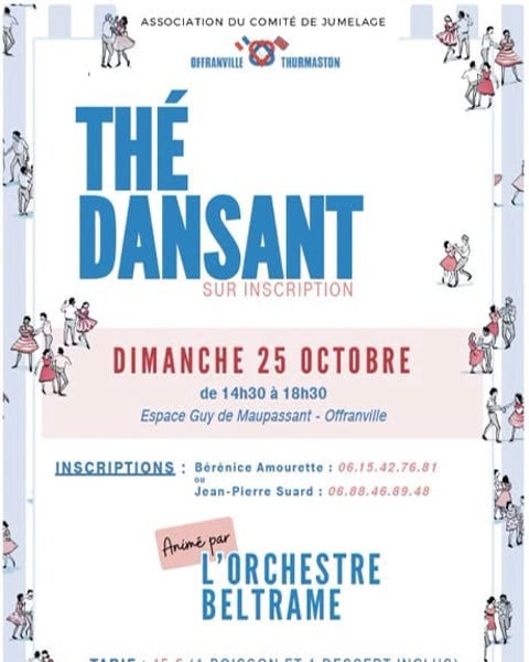 [Thé Dansant] Association de Jumelage Offranville/Thurmaston