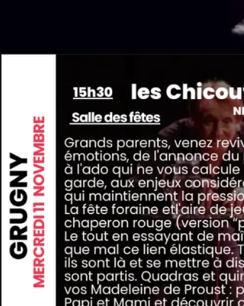 Festival Novembre en Normandie, les Chicoufs