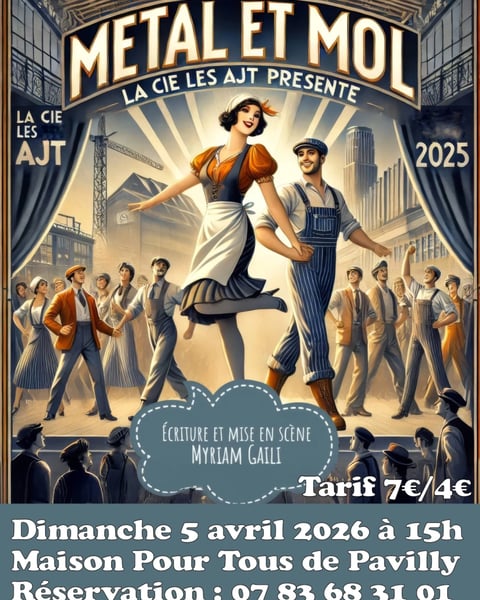 Pièce de théâtre "Métal et Moi"