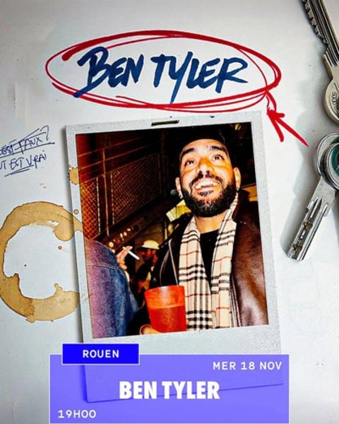 Ben Tyler dans La route de l'espérance